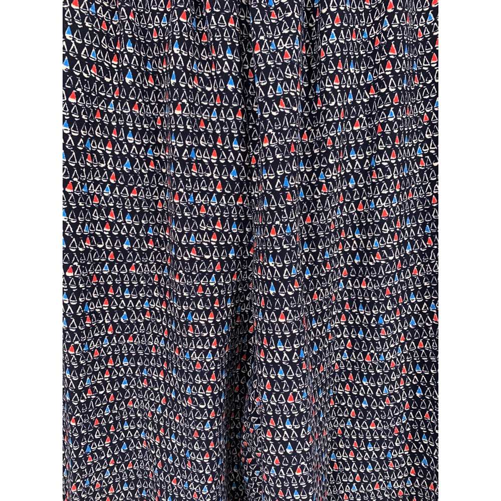 Talbots Sailboat Print Elastic Cuff Pants Nautica… - image 7